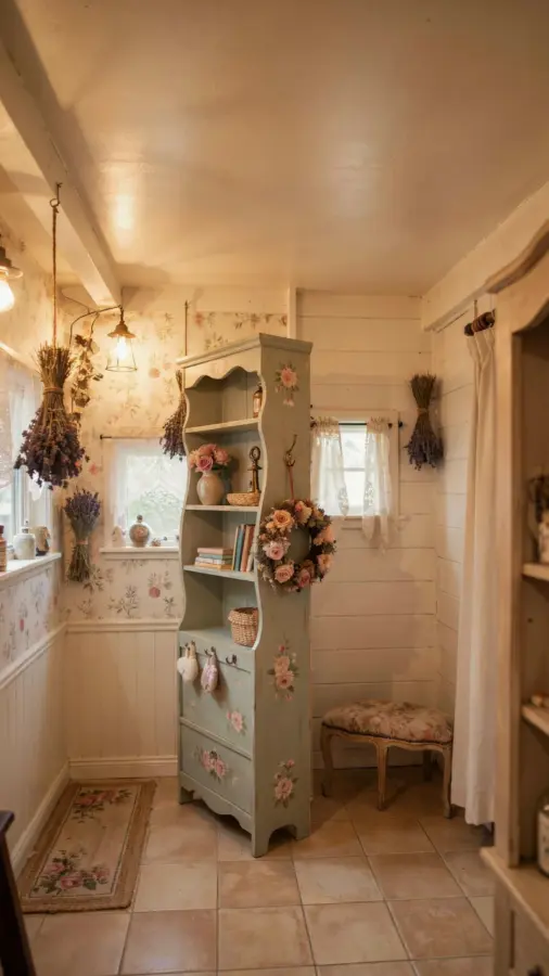 Entryway Organization Ideas | Mudroom Storage for Small Spaces | DIY Bench and Hooks