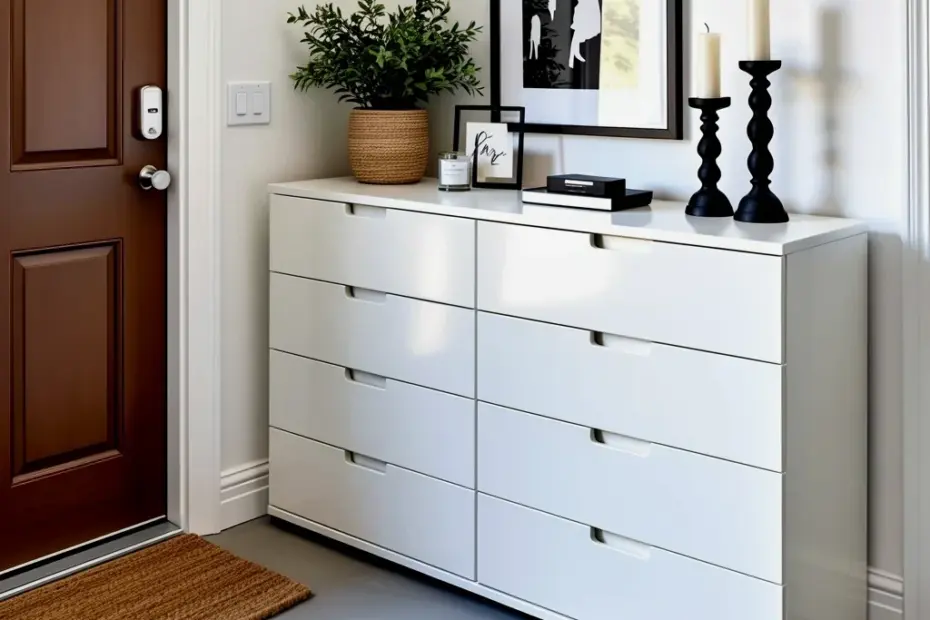 Budget-Friendly Entryway Organization with Hanging Hooks