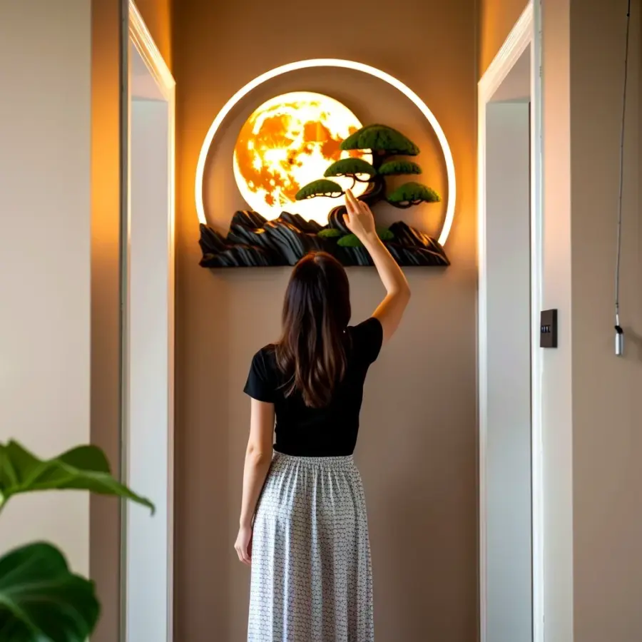 Scandinavian Hallway Ideas for Winter | Light Wood Floor Entryway Inspiration