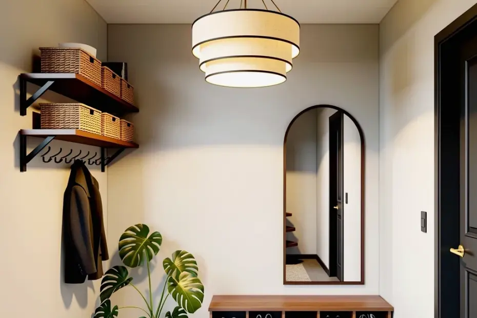 Entryway Organization Ideas for a Small Entryway That's Cute Not Cluttered